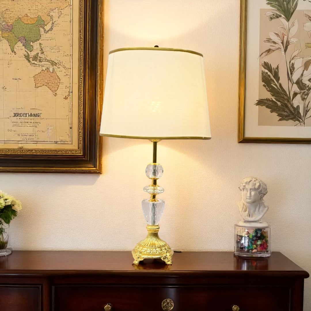 Thore Artisan Brass Table Lamp