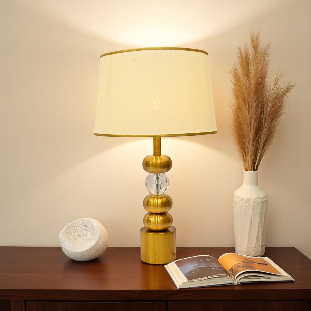 Nesta Petite Brass Balls Table Lamp