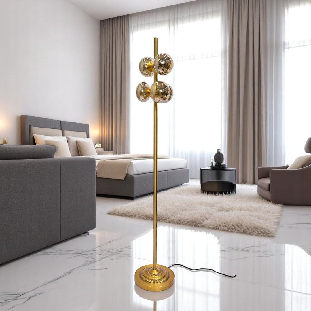 Luna Crystal Glow Floor Lamp