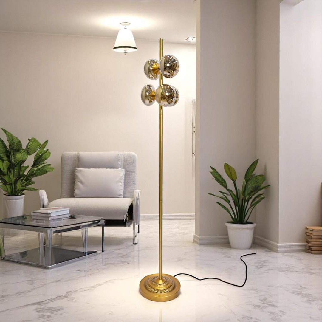 Luna Crystal Glow Floor Lamp