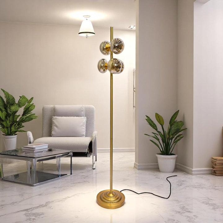 Luna Crystal Glow Floor Lamp
