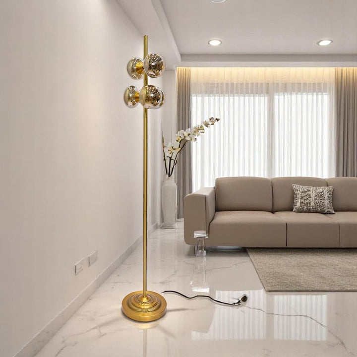 Luna Crystal Glow Floor Lamp
