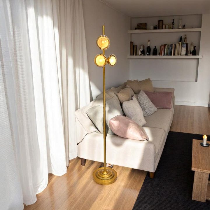 Luna Crystal Glow Floor Lamp