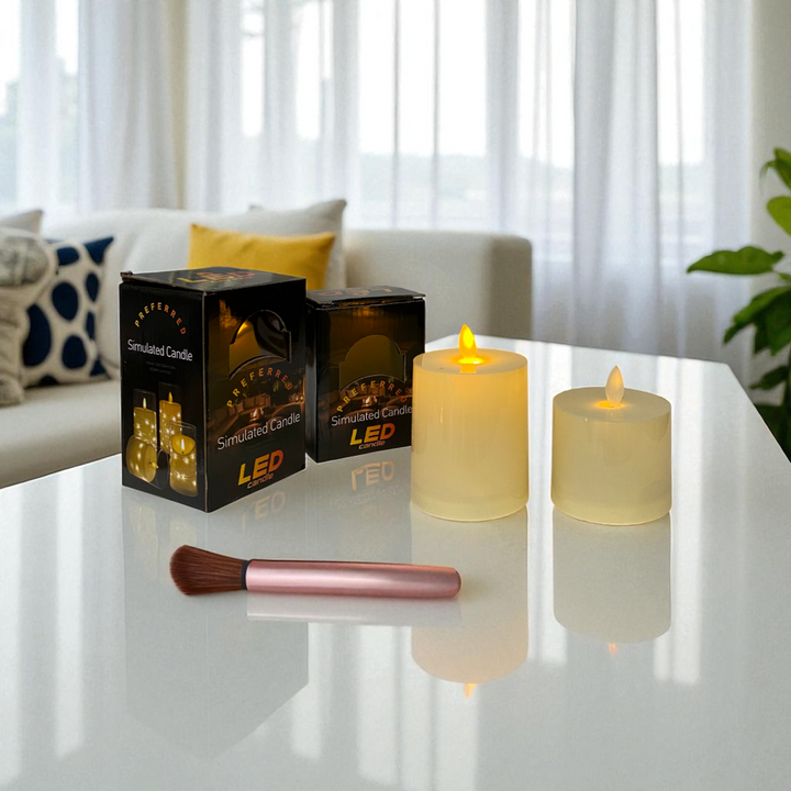 Flameless LED Pillar Candle