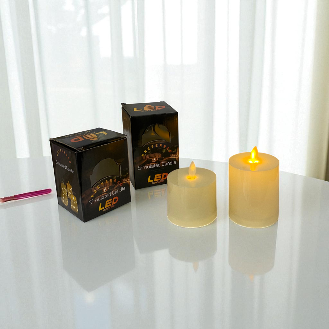 Flameless LED Pillar Candle