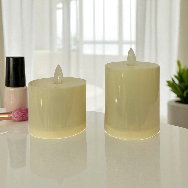 Flameless LED Pillar Candle