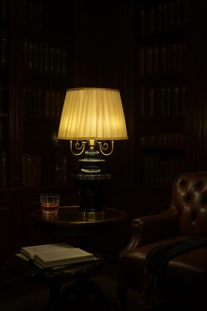 Seraphina Classic Versace Crystal & Brass Lamp