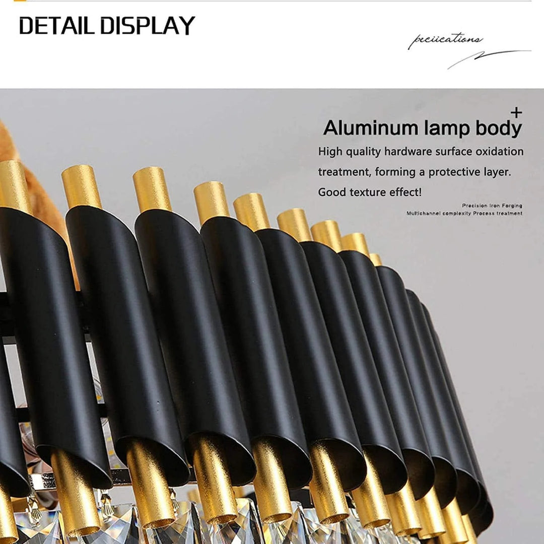 Regalia Noir Crystal Chandelier(400mm)