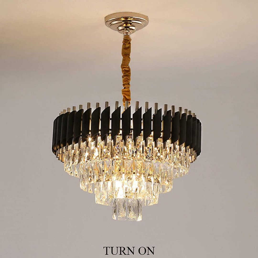 Regalia Noir Crystal Chandelier(400mm)