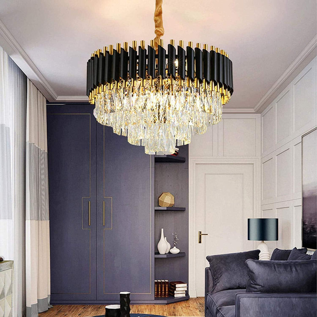 Regalia Noir Crystal Chandelier(400mm)