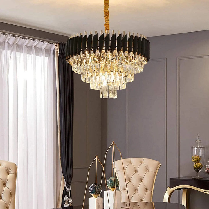 Regalia Noir Crystal Chandelier(400mm)