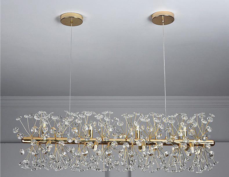 Aurora Crystal Rod Chandelier