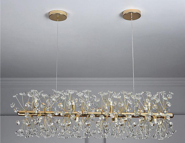 Aurora Crystal Rod Chandelier