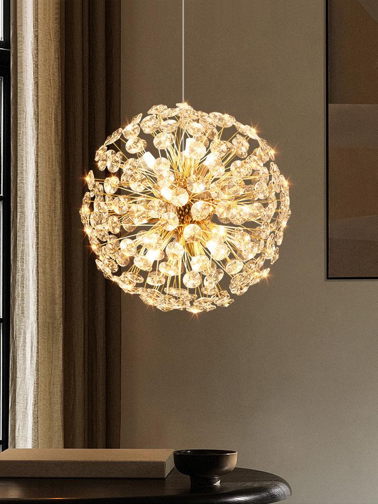 Pandora Round Metallic Chandelier