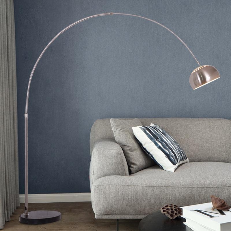 Silver Nexus Arch Floor Lamp (Full Size Arc 7Feets)