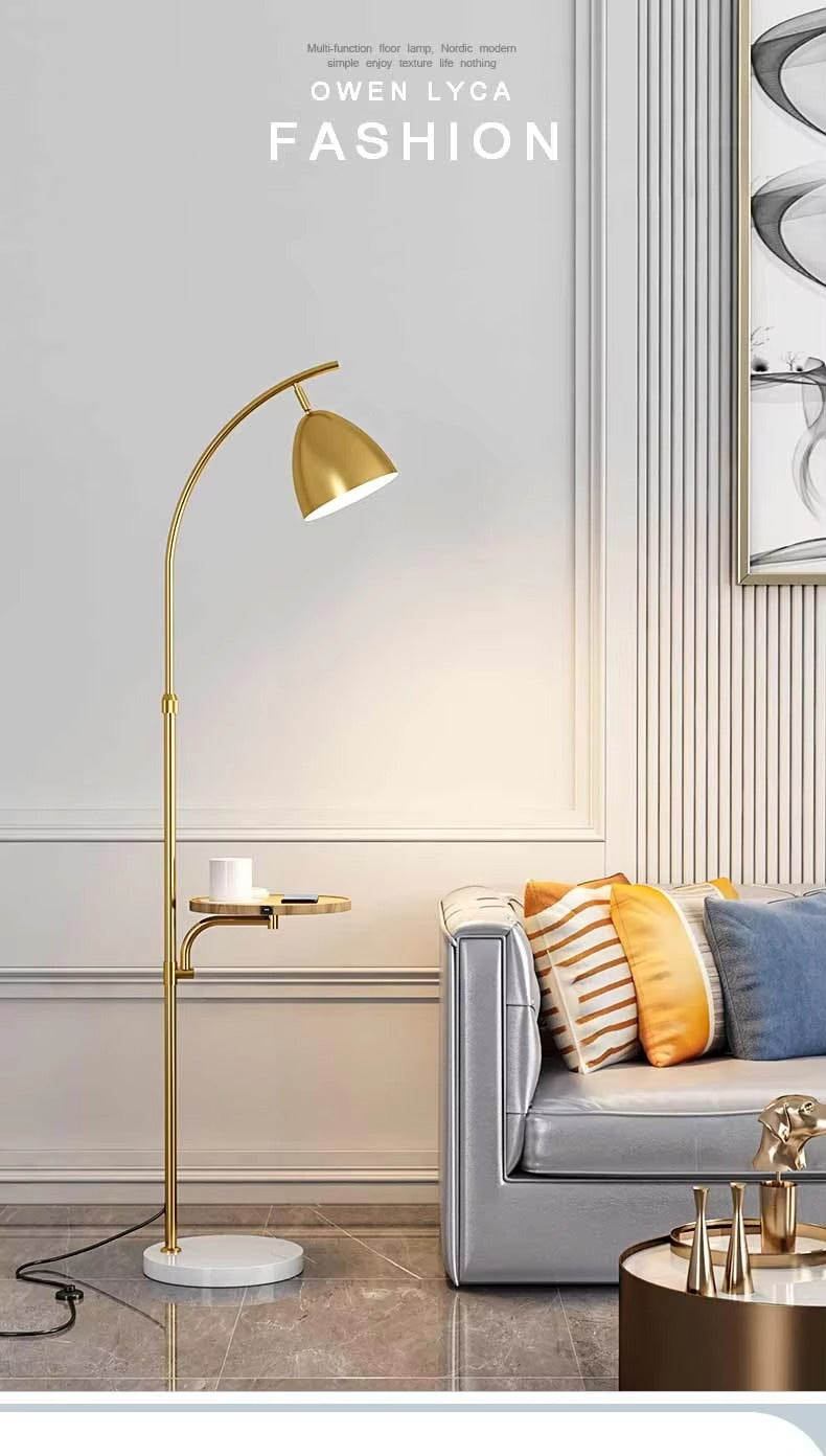 Vortex Curl Arc Lamp