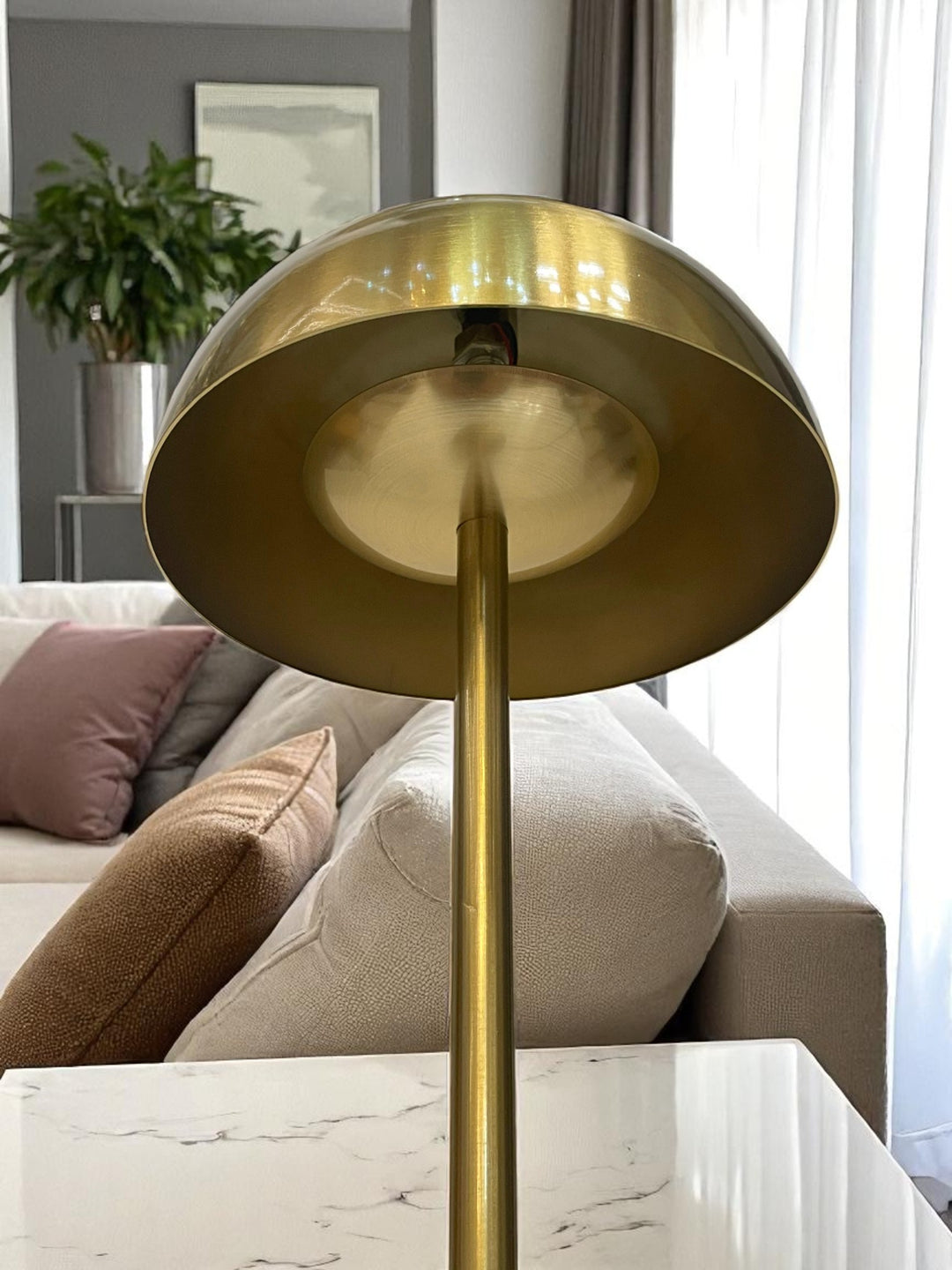Luxora Metallic Glow LED Table Lamp