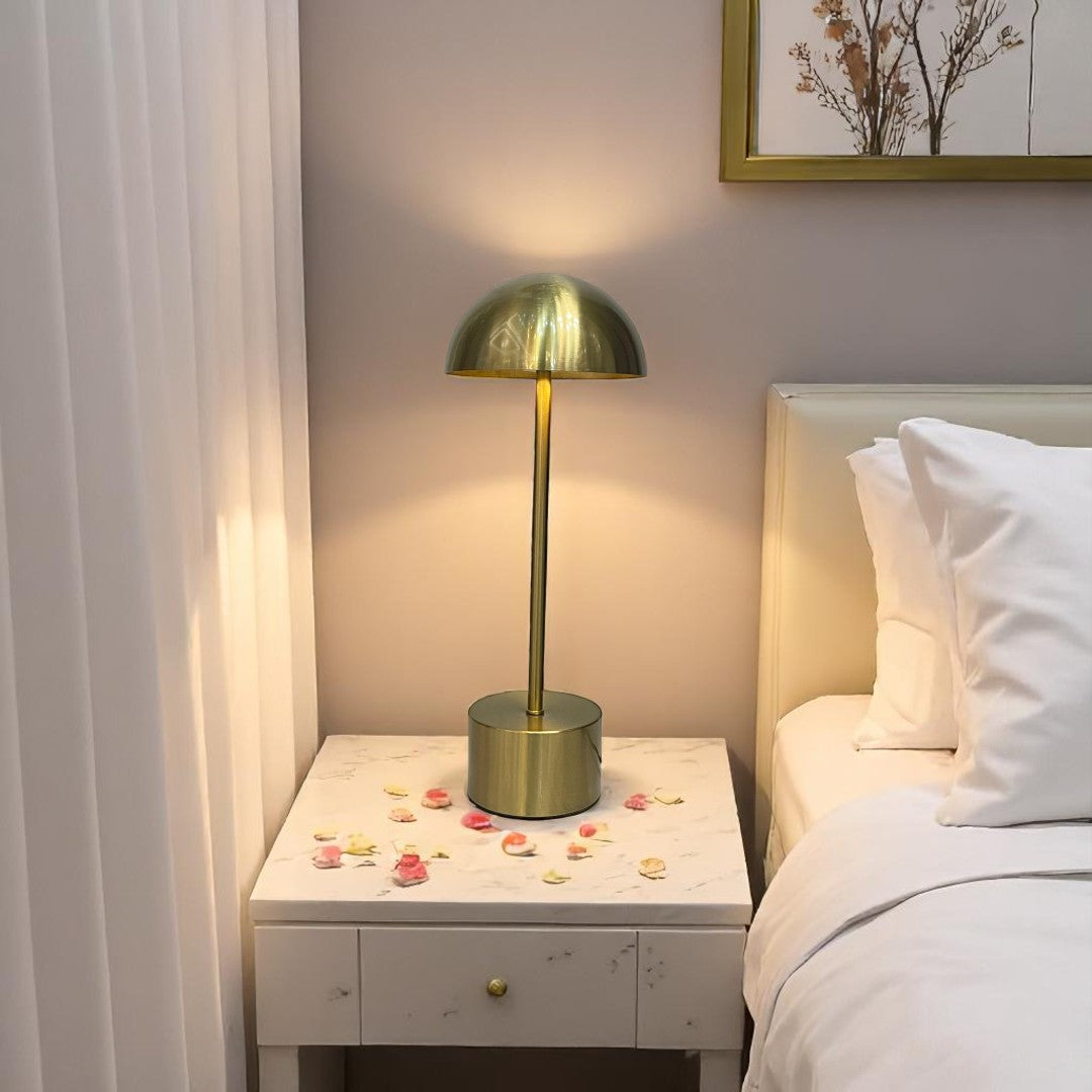 Luxora Metallic Glow LED Table Lamp