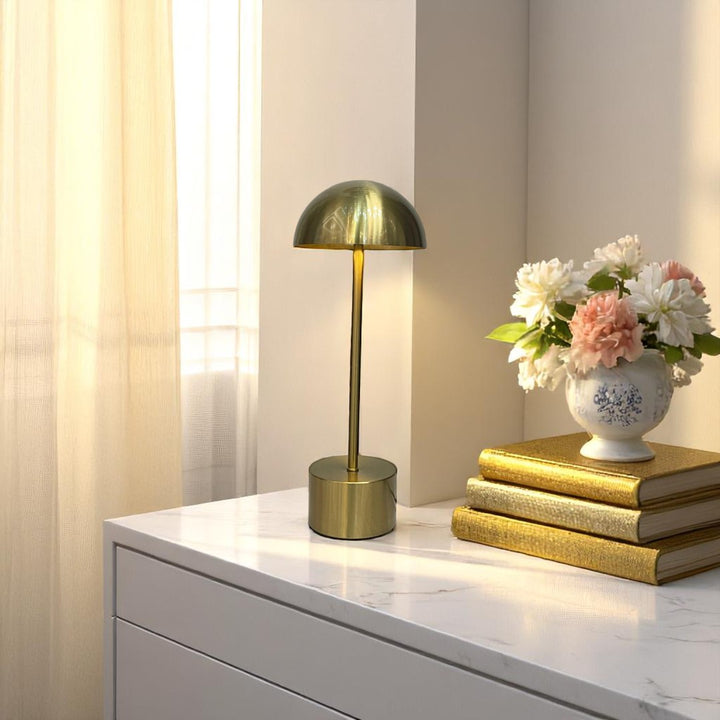 Luxora Metallic Glow LED Table Lamp