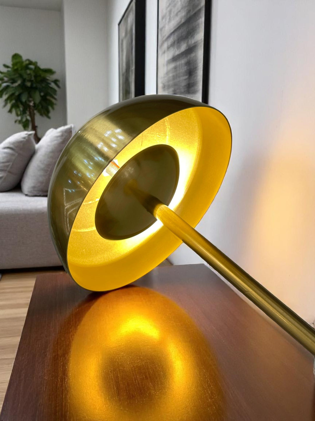 Luxora Metallic Glow LED Table Lamp