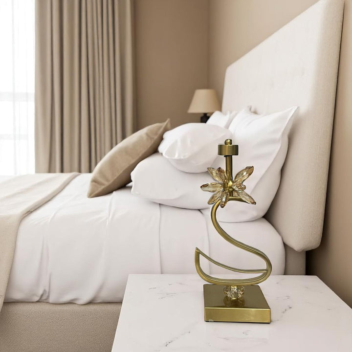 Celestia PrismGlow Crystal LED Table Lamp