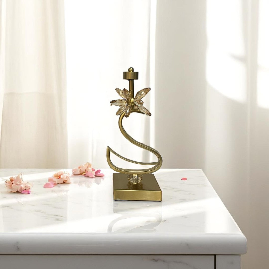 Celestia PrismGlow Crystal LED Table Lamp