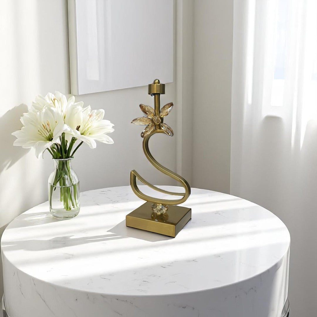 Celestia PrismGlow Crystal LED Table Lamp