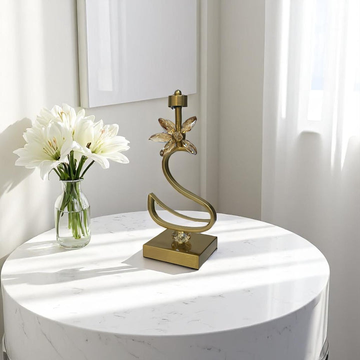 Celestia PrismGlow Crystal LED Table Lamp