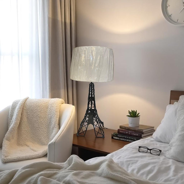 Ardent Metallic Eiffel Tower Side Lamp