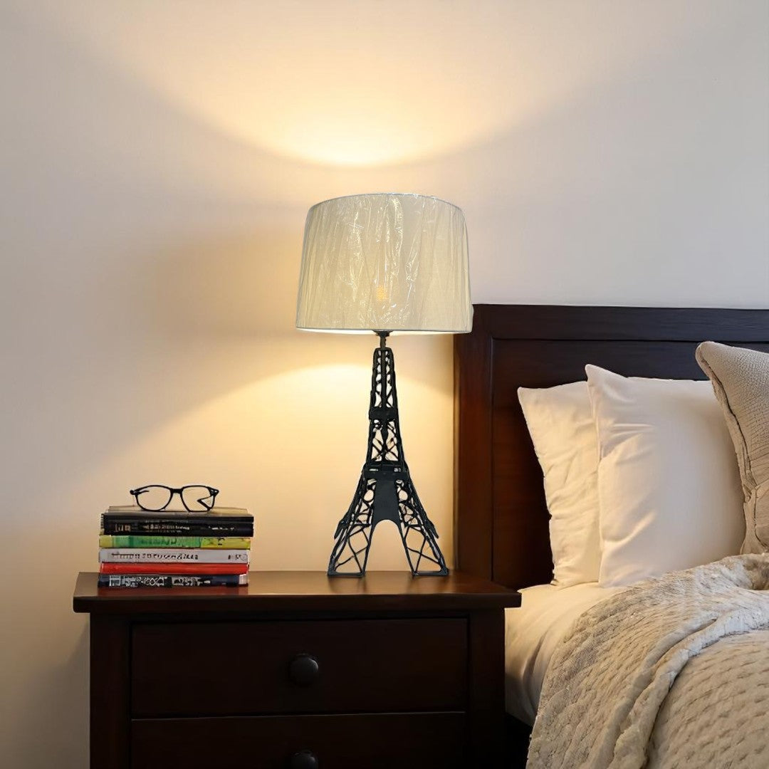 Ardent Metallic Eiffel Tower Side Lamp
