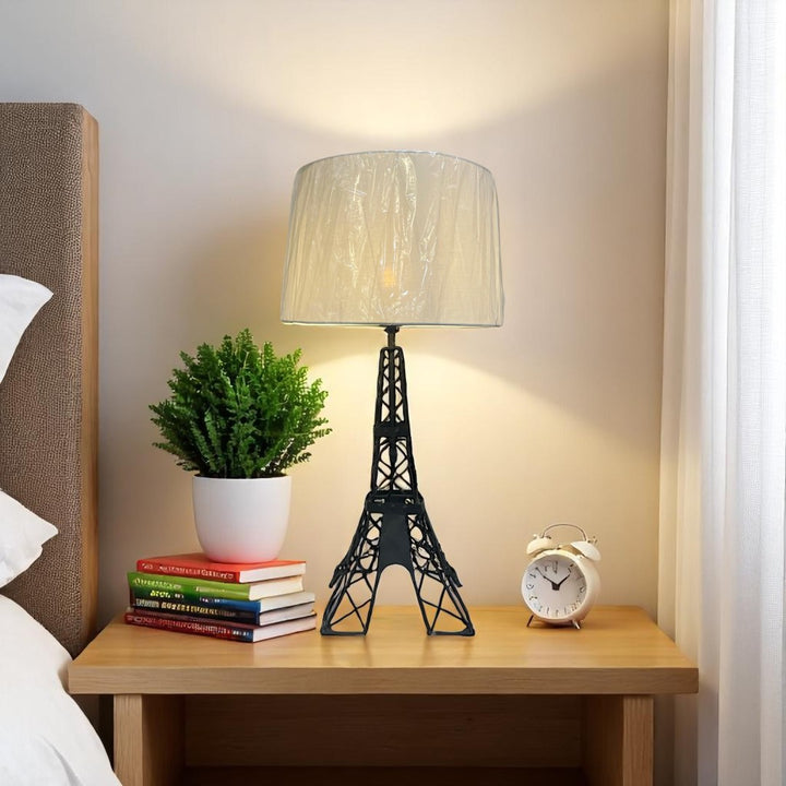 Ardent Metallic Eiffel Tower Side Lamp