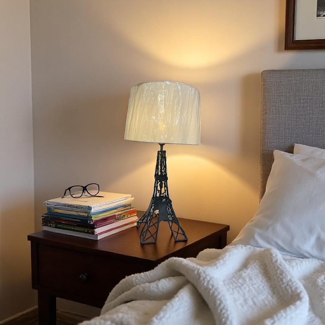 Ardent Metallic Eiffel Tower Side Lamp