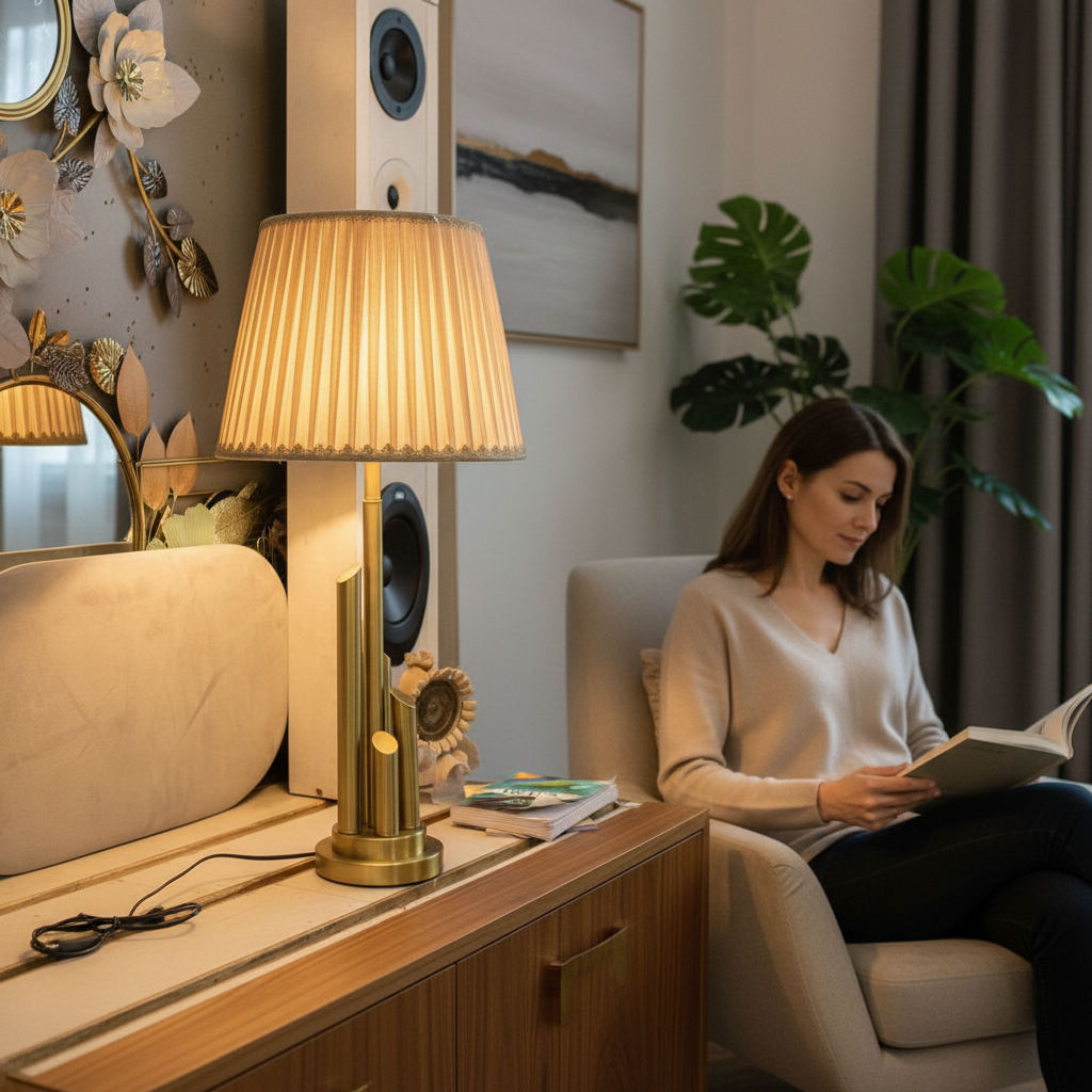 Royal Heritage Brass Table Lamp