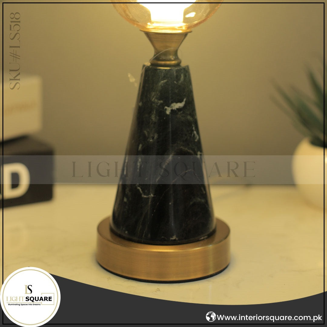 Celestial Noir Marble Lamp LS518