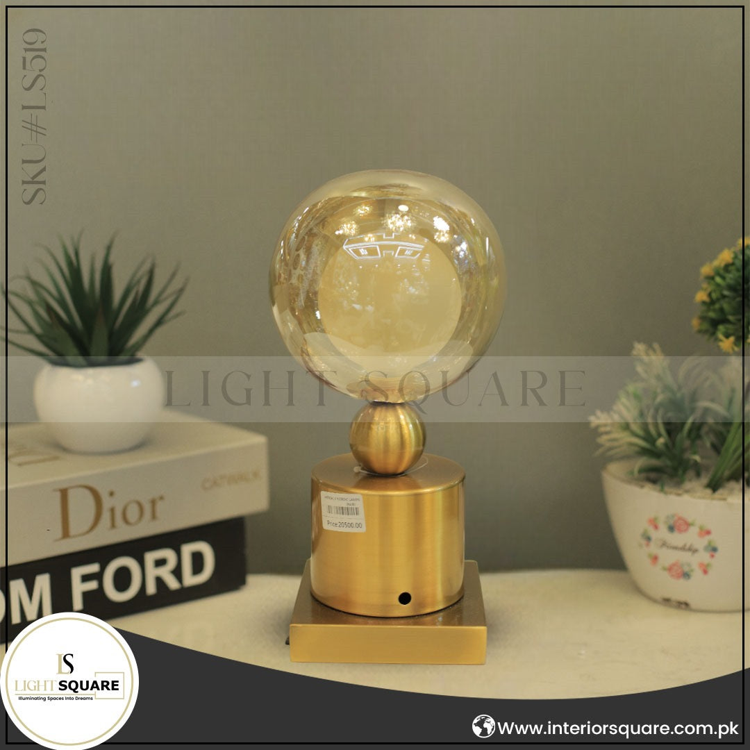 Radiant Gold Prism Lamp LS519