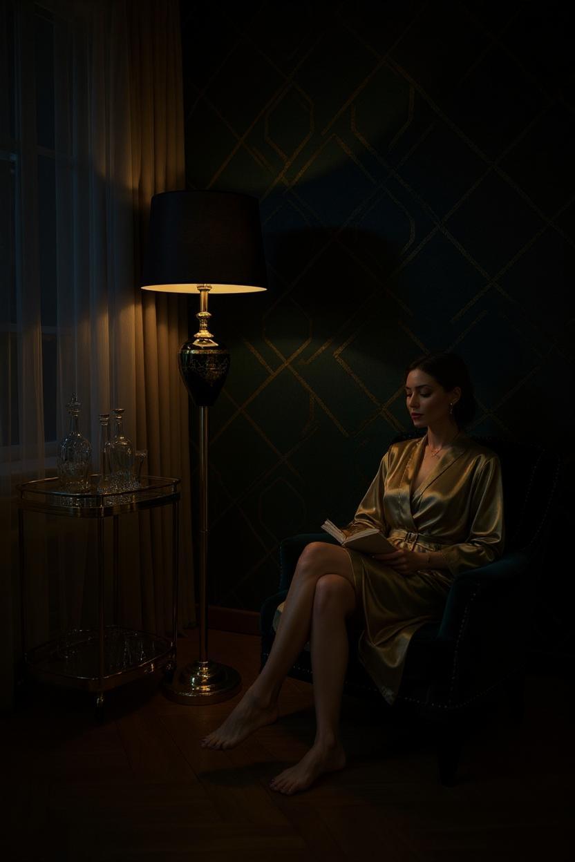 VERSACE Noir – Black Elegance Lamp