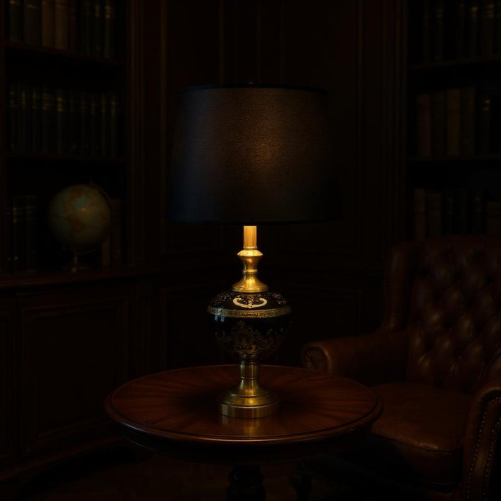 Luna Versace Pearl Ceramic Table Lamp