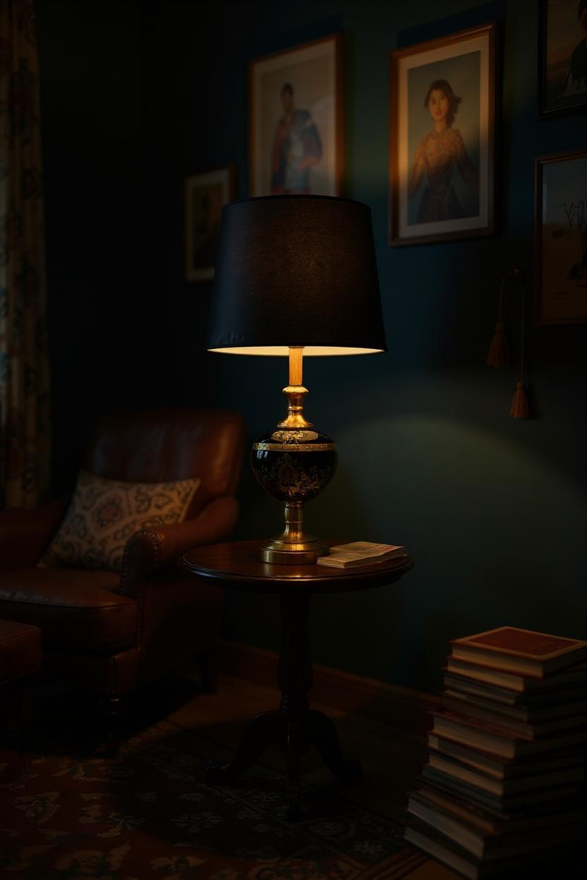 Luna Versace Pearl Ceramic Table Lamp