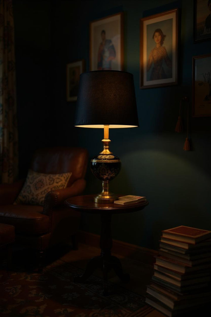 Luna Versace Pearl Ceramic Table Lamp