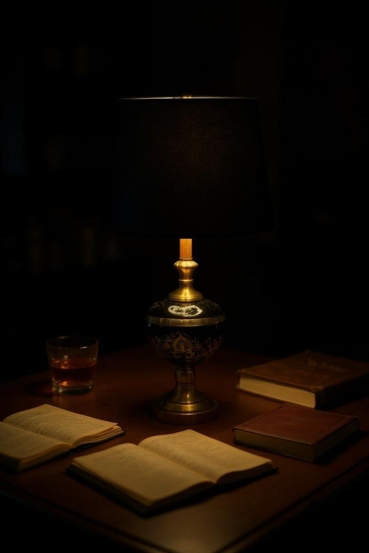 Luna Versace Pearl Ceramic Table Lamp