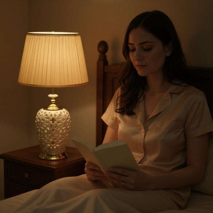 Elara Regal Ceramic Lamp