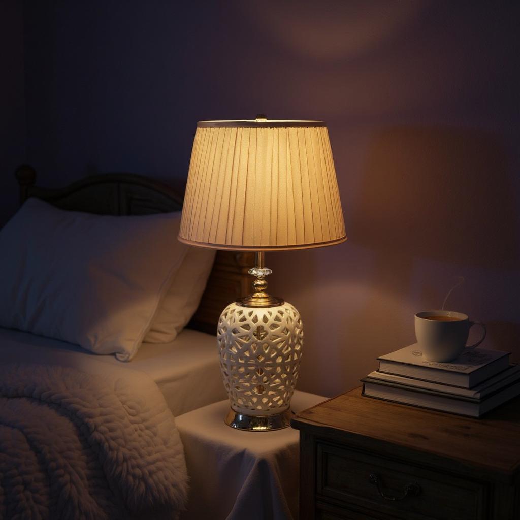 Elara Regal Ceramic Lamp