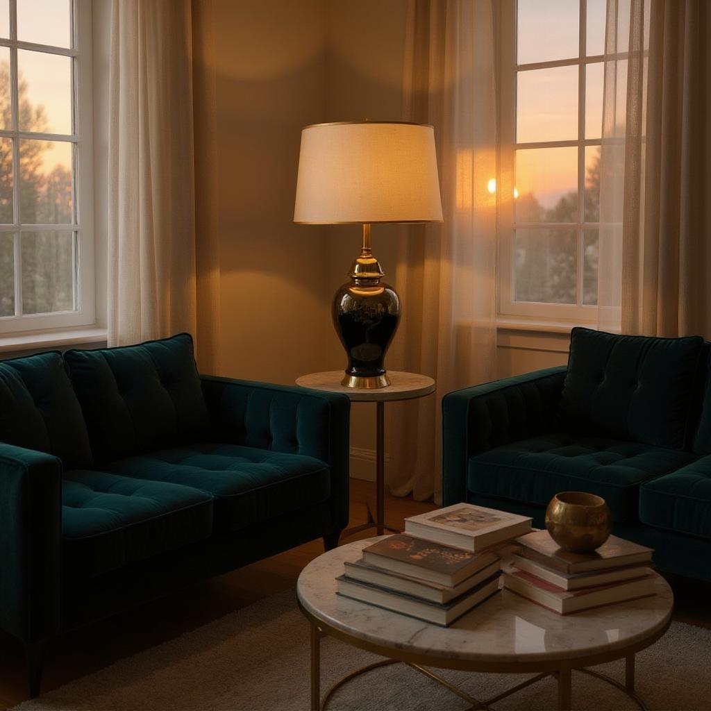 Orabella Ceramic Accent Lamp