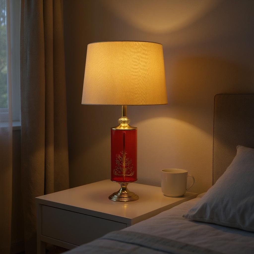 Versa Éclat Table Glass Lamp