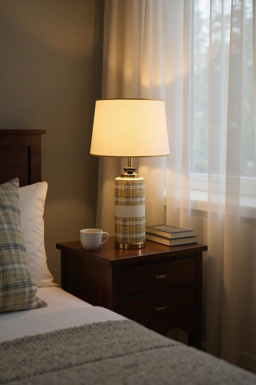 Burberry Eira Glaze Porcelain Table Lamp