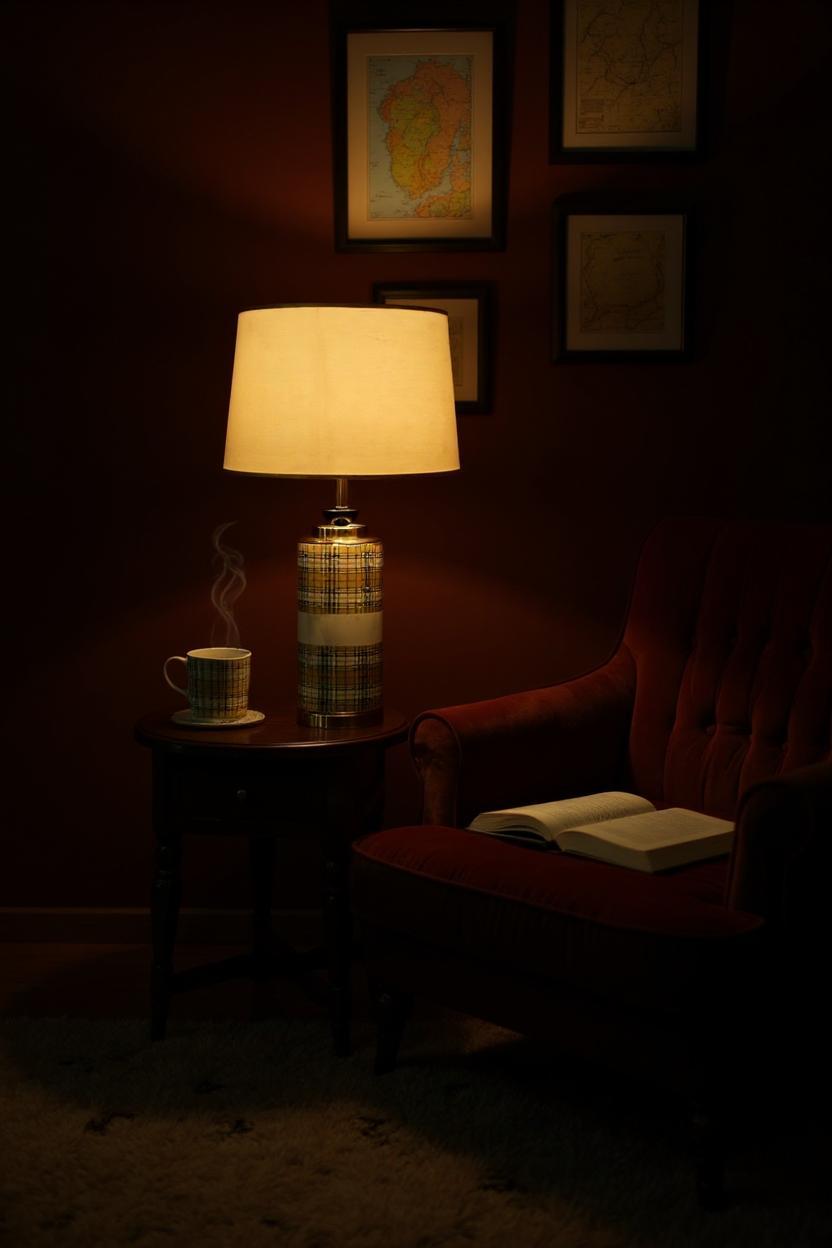 Burberry Eira Glaze Porcelain Table Lamp