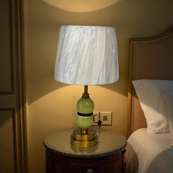 The Rowan Solid Brass Heritage Lamp