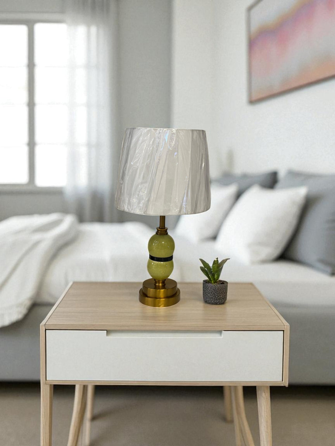 The Rowan Solid Brass Heritage Lamp
