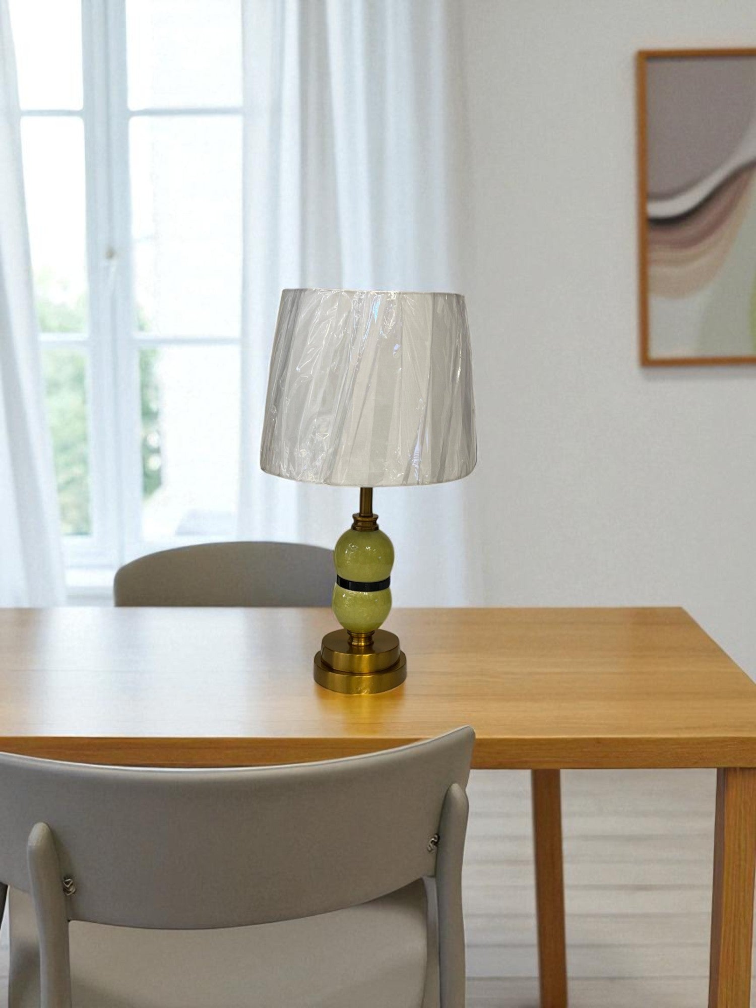 The Rowan Solid Brass Heritage Lamp