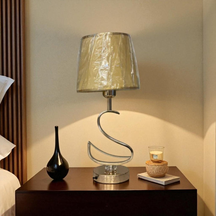 The Solara Brushed Brass Sunset Lamp